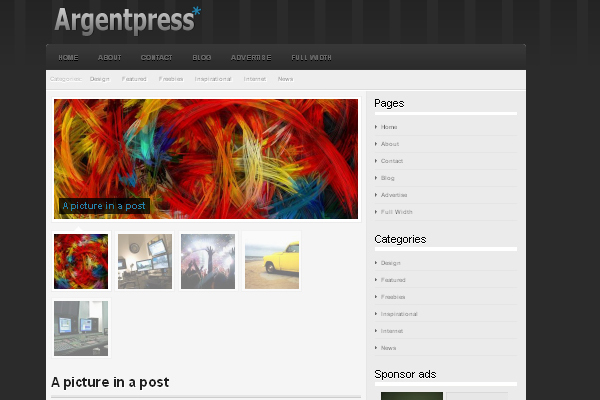 Argentpress Argentpress 108 Free High Quality Wordpress Themes