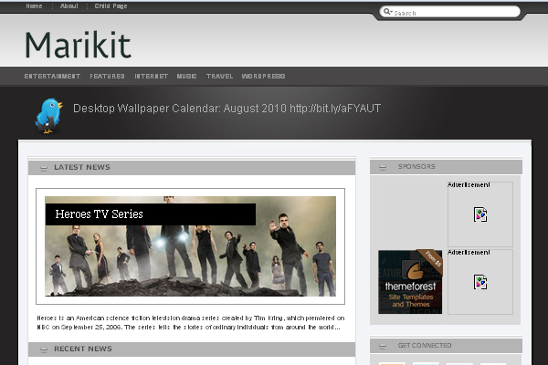Marikit Marikit 108 Free High Quality Wordpress Themes