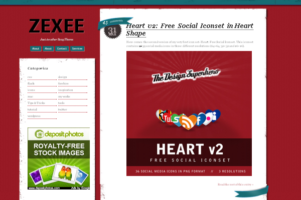 Zexee Zexee 108 Free High Quality Wordpress Themes