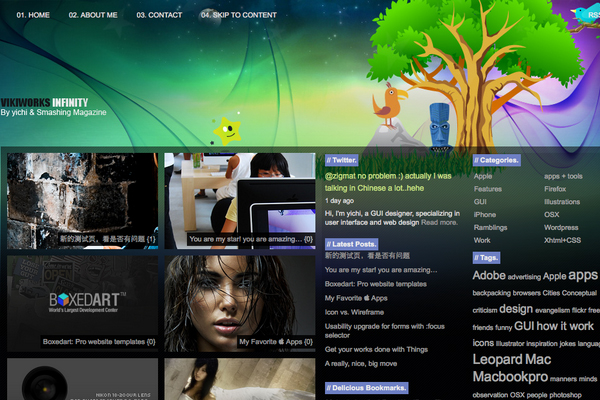 Infinity Infinity 108 Free High Quality Wordpress Themes