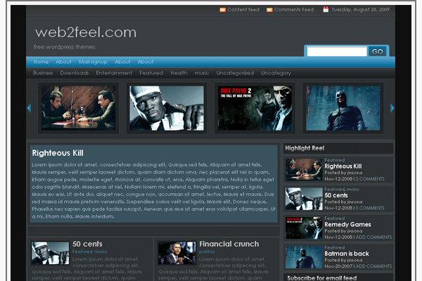 Remedy Remedy 108 Free High Quality Wordpress Themes