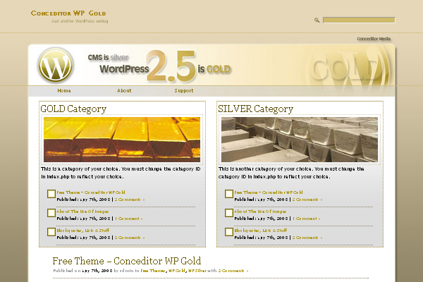 Wp-Gold Wp Gold 108 Free High Quality Wordpress Themes