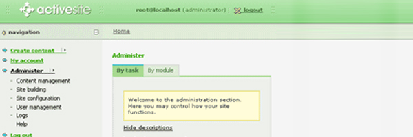 active state 10 Free Admin Themes For Drupal