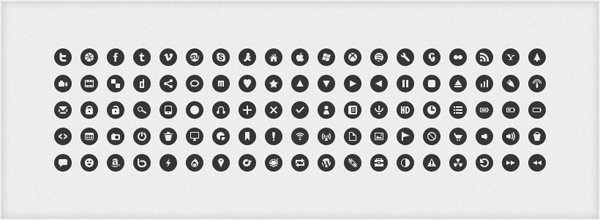 preview discons Discons & Minicons   Clean Minimalist Monochrome Icons Set