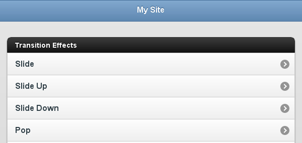 jquerymobile4 5 Excellent jQuery Mobile Tutorials