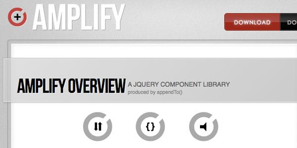 amplify Amplify   jQuery Component Library