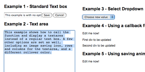 in place editor Another In Place Editor   In Place Editor Plugin For jQuery