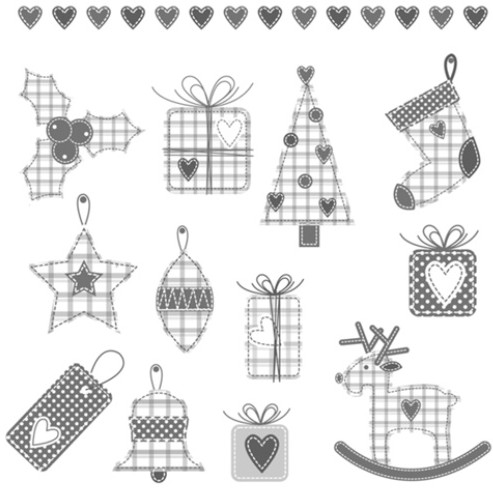 Cute Christmas Brushes